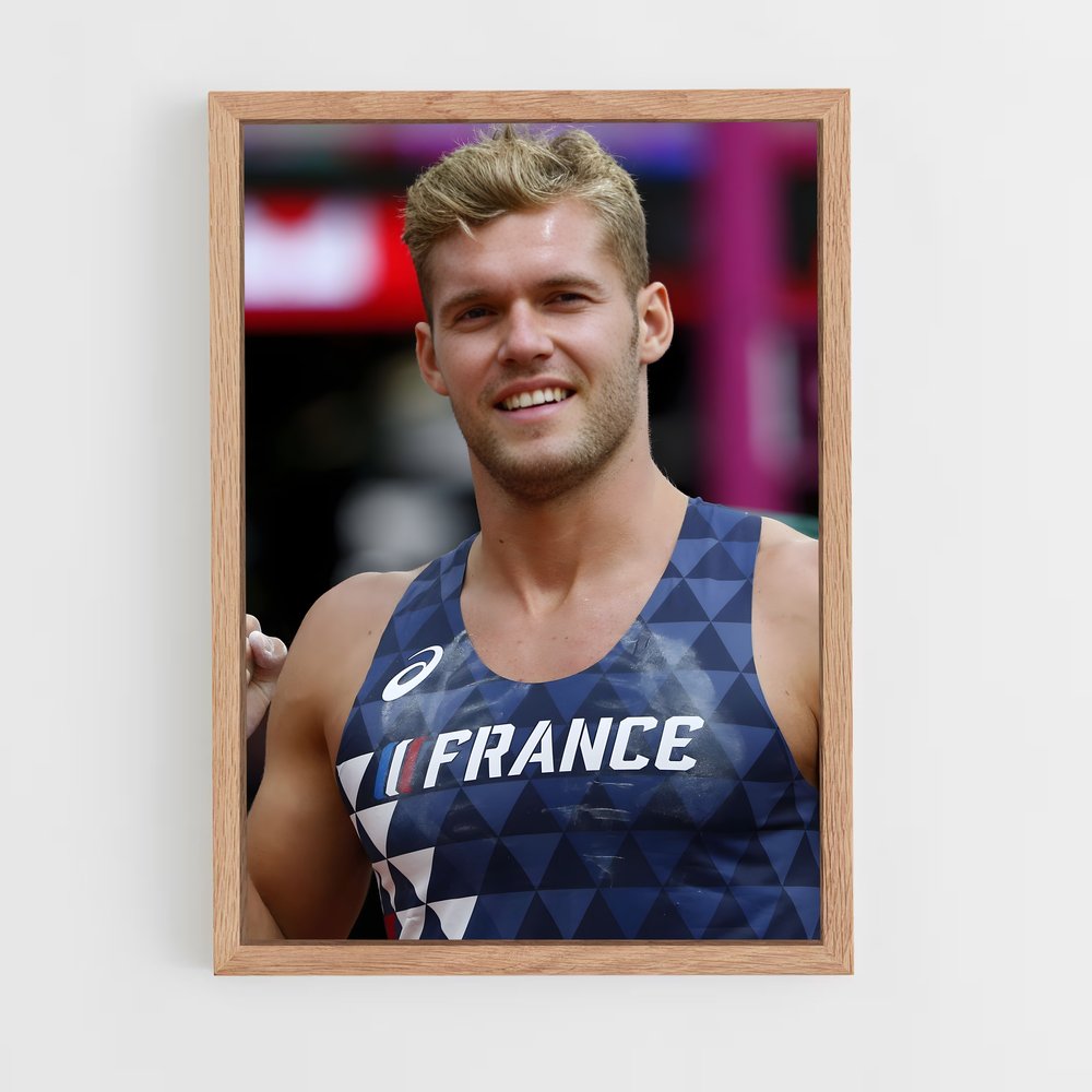 Poster Sourire de Kevin – affiche Athlétisme (vue 4)